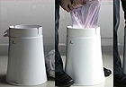 “自动”换垃圾袋的垃圾桶设计