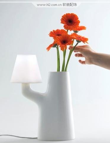一触即亮的LED花瓶创意灯