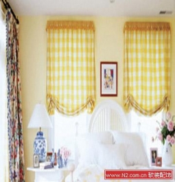 软装配饰——卧室的花样窗帘搭配