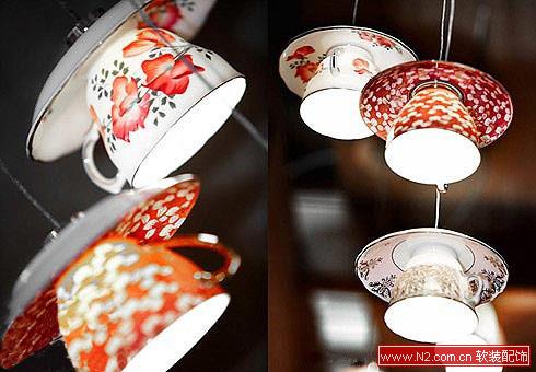 家居旧物的灵感 5款灯具的创意灯罩设计
