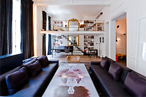 经典巴黎色调的公寓软装设计